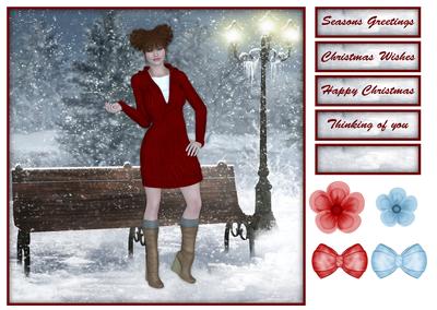 Knit Wear Winter Fashion 8x8 Topper