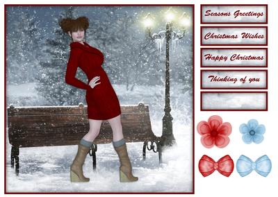 Knit Wear Winter Fashion 8x8 Topper