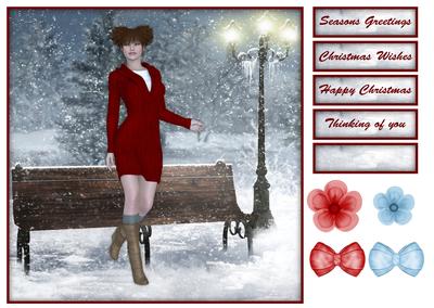 Knit Wear Winter Fashion 8x8 Topper