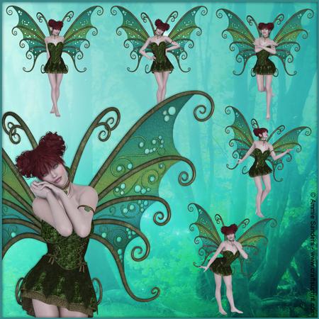 Stunning Woodland Fairy 6 Cu4cu Png Graphics