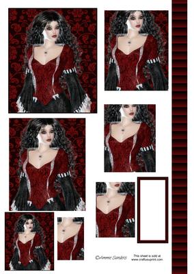 Gothic Beauty Pyramid