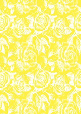 Vintage Rose A4 Backing Paper - Bright Shade