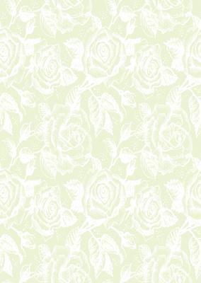 Vintage Rose A4 Backing Paper - Bright Shade