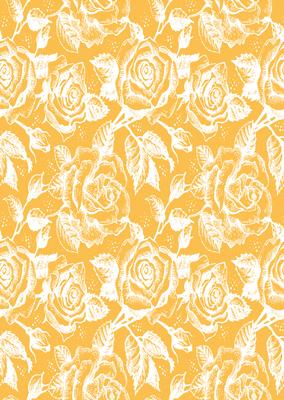 Vintage Rose A4 Backing Paper - Earthy Shade