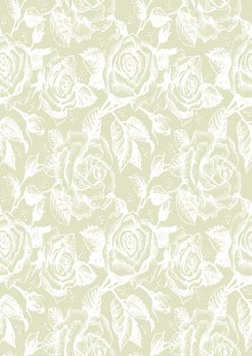 Vintage Rose A4 Backing Paper - Subtle Shade