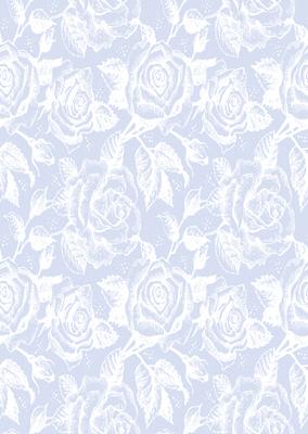 Vintage Rose A4 Backing Paper - Subtle Shade
