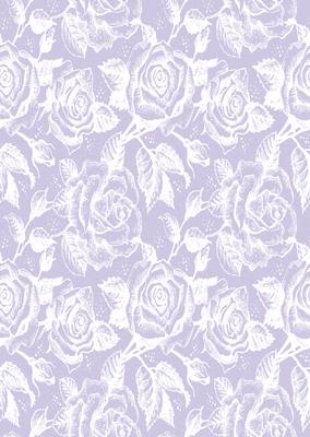 Vintage Rose A4 Backing Paper - Subtle Shade
