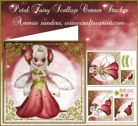 Petal Fairy Scallop Corner Stacker Mini Kit