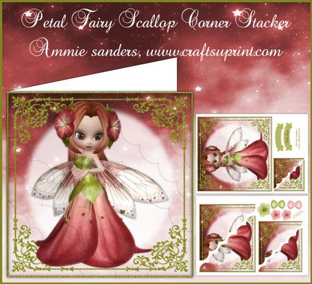 Petal Fairy Scallop Corner Stacker Mini Kit