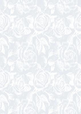Vintage Rose A4 Backing Paper - Rich Shade