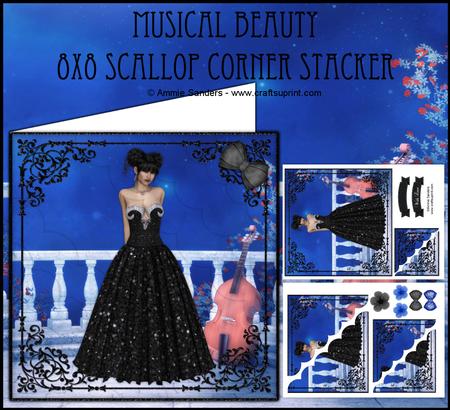 Musical Beauty Scallop Corner Stacker Mini Kit