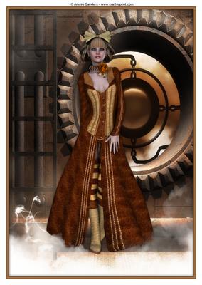 Southern Steam Punk A4 Topper