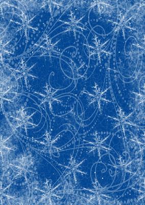 Snow Flurry A4 Backing Paper - Christmas Shade