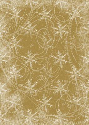 Snow Flurry A4 Backing Paper - Christmas Shade