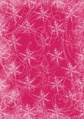 Snow Flurry A4 Backing Paper - Christmas Shade