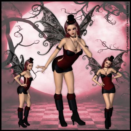 Gothic Lola Fairy 3 Cu4cu Png Graphics