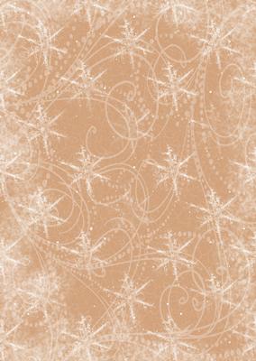 Snow Flurry A4 Backing Paper - Earthy Shade