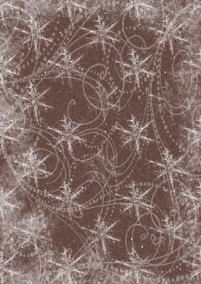 Snow Flurry A4 Backing Paper - Earthy Shade