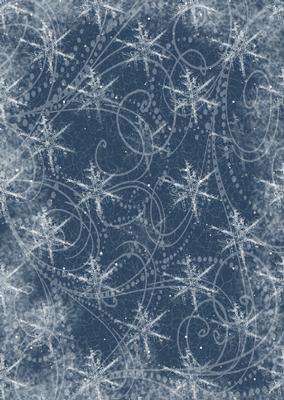Snow Flurry A4 Backing Paper - Rich Shade