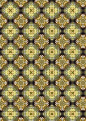 Vintage Yellow Roses Backing Paper