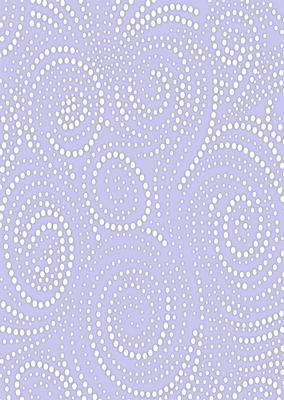 Lilac Teddy Bear Angel Backing Paper