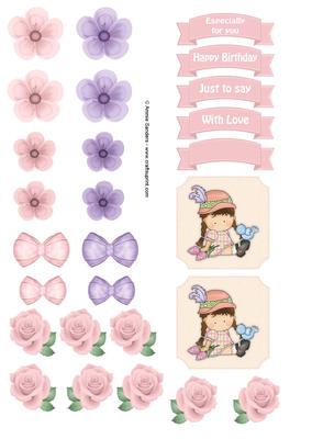 Sweet Flower Girl Embellishments