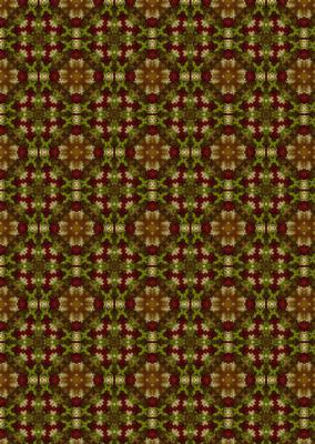 Vintage Deep Red Roses Backing Paper