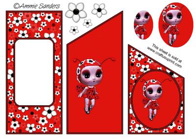 Little Lady Bug Girl Cascade