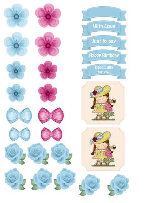 Sweet Flower Girl Embellishments