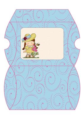 Sweet Flower Girl Pillow Box