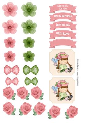 Sweet Flower Girl Embellishments