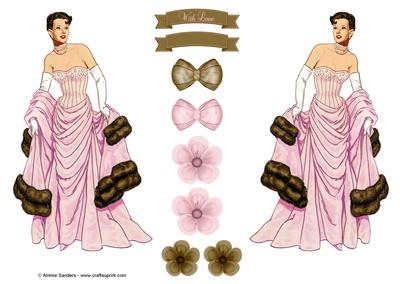 Vintage Fashion Beauty Toppers & Embellishments