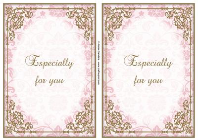 Vintage Fashion Beauty A5 Insert Panels