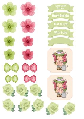 Sweet Flower Girl Embellishments