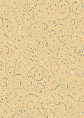 Sweet Flower Girl Dots & Swirls Backing Paper