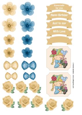 Sweet Flower Girl Embellishments