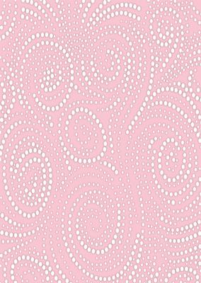 Pink Teddy Bear Angel Backing Paper