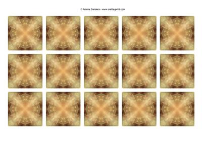 Ethereal Fairy ' Sunset ' Teabag Tiles