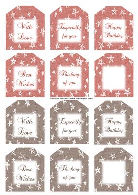 Ethereal Fairy ' Sunset ' Matching Tags