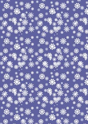 Christmas Snowman Snowflake Backing Paper