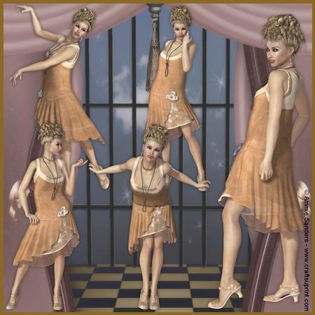 Flapper Dress Beauty 5 Cu4cu Png Graphics
