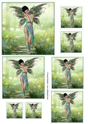 Ethereal Fairy ' Morning ' Multi Size Toppers