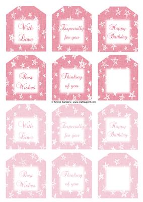 Ethereal Fairy ' Sunrise ' Sentiment Tags