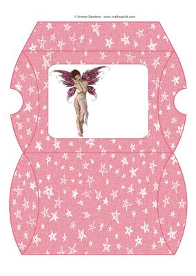 Ethereal Fairy ' Sunrise ' Pillow Box