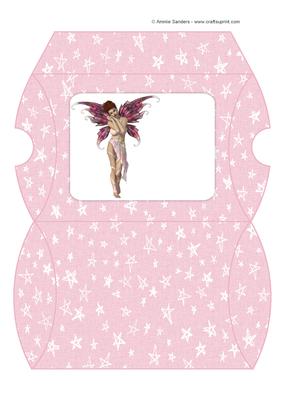 Ethereal Fairy ' Sunrise ' Pillow Box