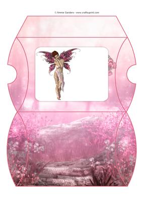 Ethereal Fairy ' Sunrise ' Pillow Box