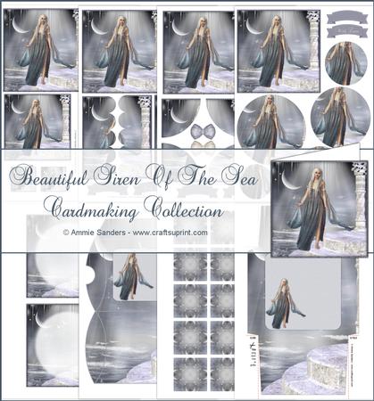 Beautiful Siren of the Sea Cardmaking Collection