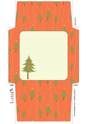 Oh Christmas Tree 5x5 Envelope