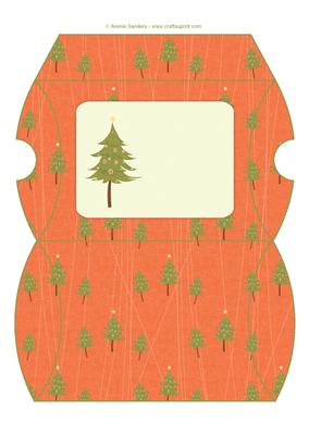Oh Christmas Tree Pillow Box