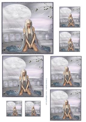 Beautiful Siren of the Sea Toppers